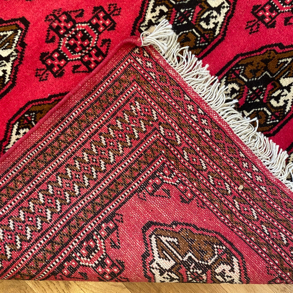 Vintage Rug, 3' 4 x 4' 11 Red