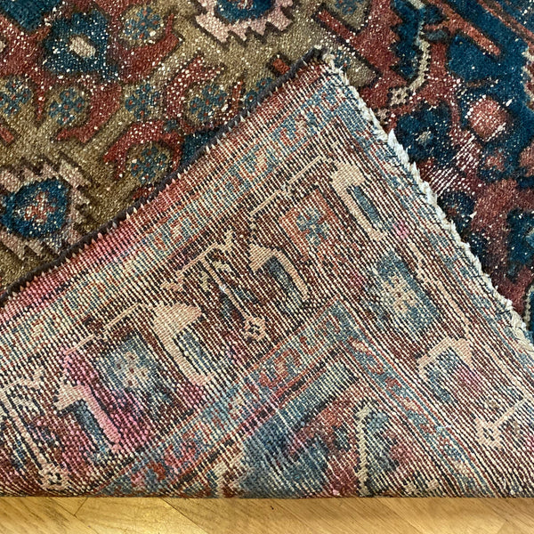 Vintage Rug, 3' 6 x 5' 11 Blue