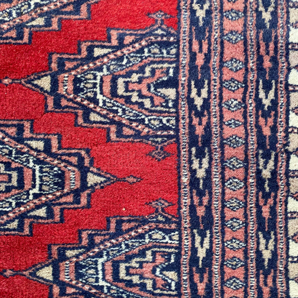 Vintage Rug, 3' 3 x 5' 1 Red