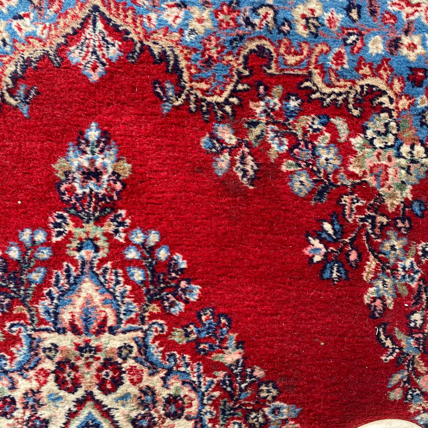 Vintage Rug, 5' 3 x 6' 2 Red