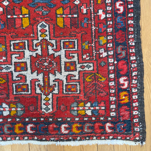 Vintage Rug, 2' 3 x 4' 2 Red
