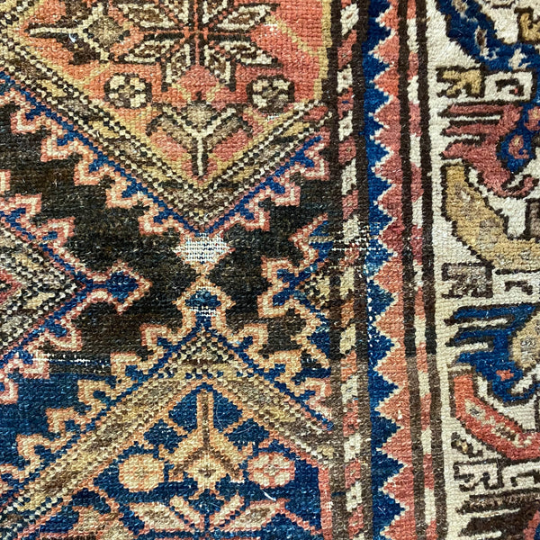 Vintage Rug, 3' 10 x 5' 11  Blue
