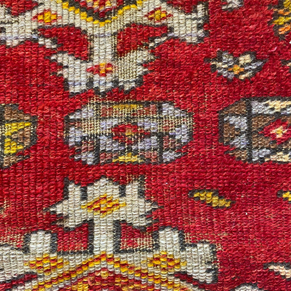 Vintage Rug, 1' 10 x 2' 5 Red