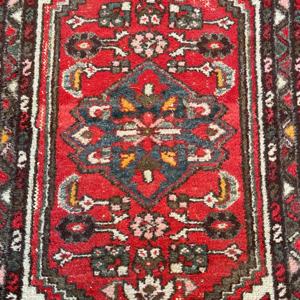 Vintage Rug, 2' 4 x 3' 11 White