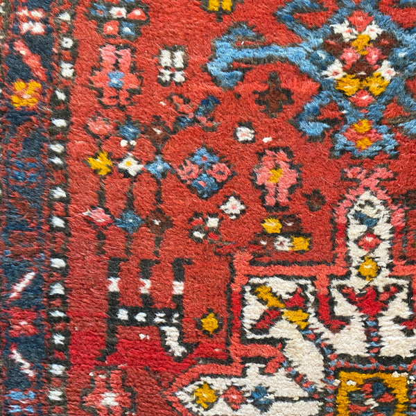 Vintage Rug, 2' 4 x 4' 1 Red