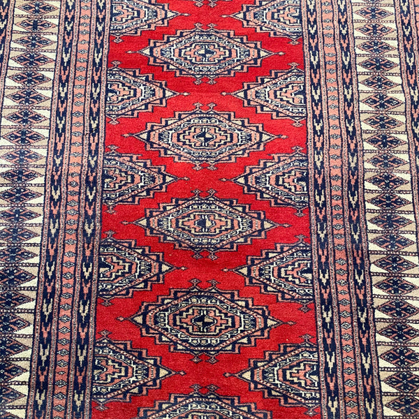 Vintage Rug, 3' 3 x 5' 1 Red