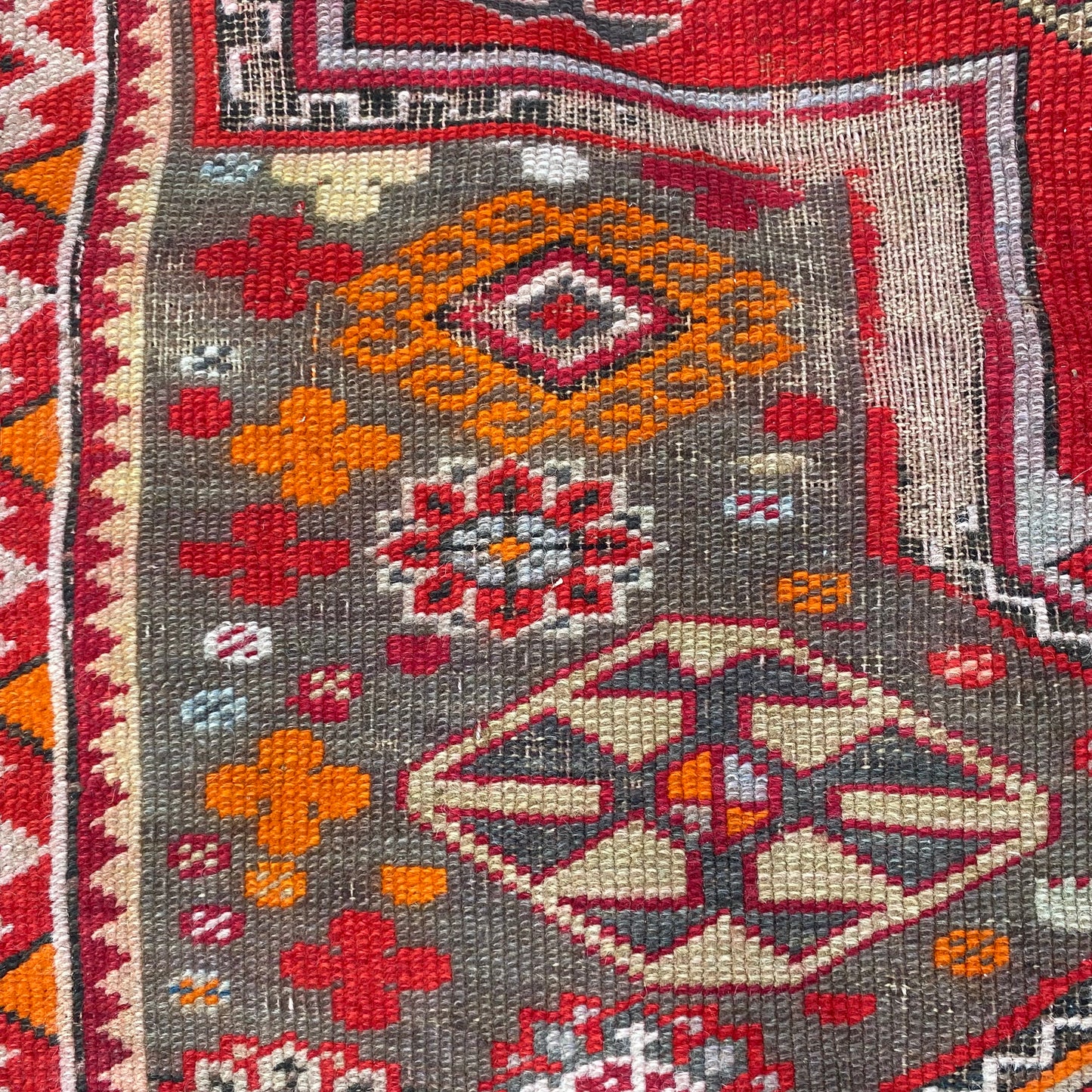 Vintage Rug, 3' 9 x 6' 9 Brown