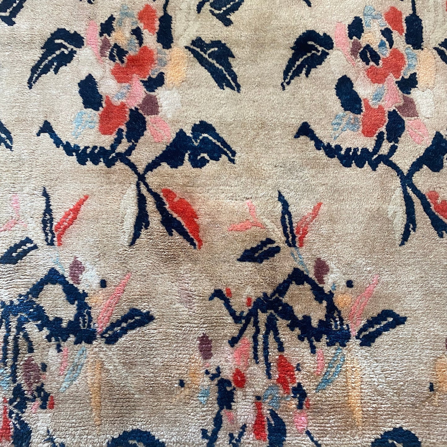 Tibetan Rug, 2' 11 x 4' 8 Vintage Cream