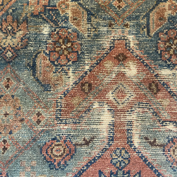 Vintage Rug, 3' 4 x 5' 6 Blue