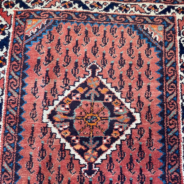 Vintage Rug, 2' 6 x 2' 11 Soft Red