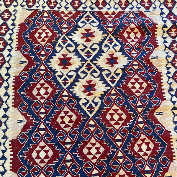 Vintage Rug, 3' 3 x 5' 3 Kilim