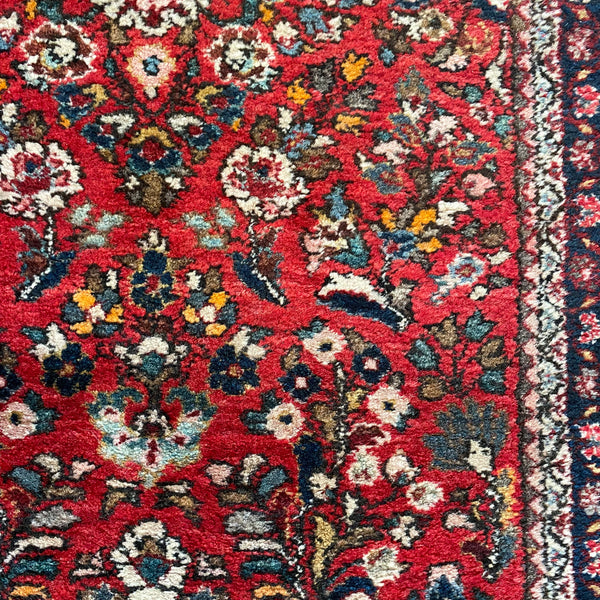 Vintage Rug, 2' 2 x 4' 3 Red
