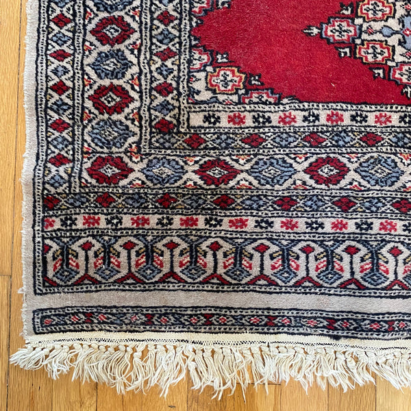 Vintage Rug, 3' 3 x 5' 3 Red