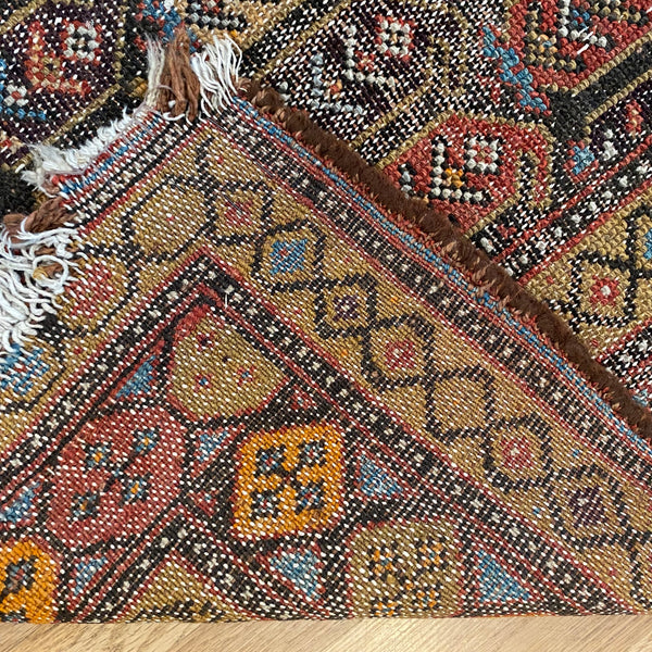 Vintage Rug, 3' 5 x 7' Brown