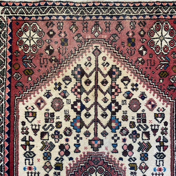 Vintage Rug, 2' 2 x 3' 6 Red