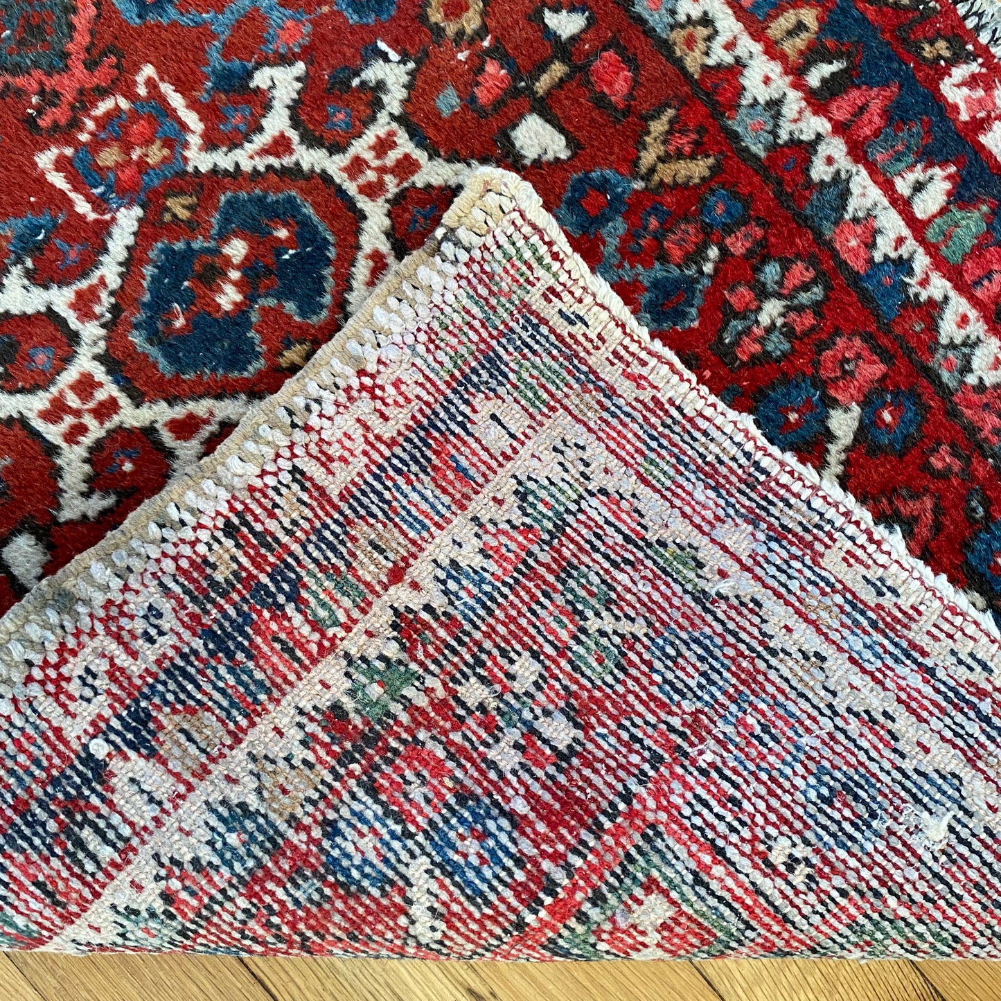 Vintage Rug, 1' 9 x 2' 8 Red