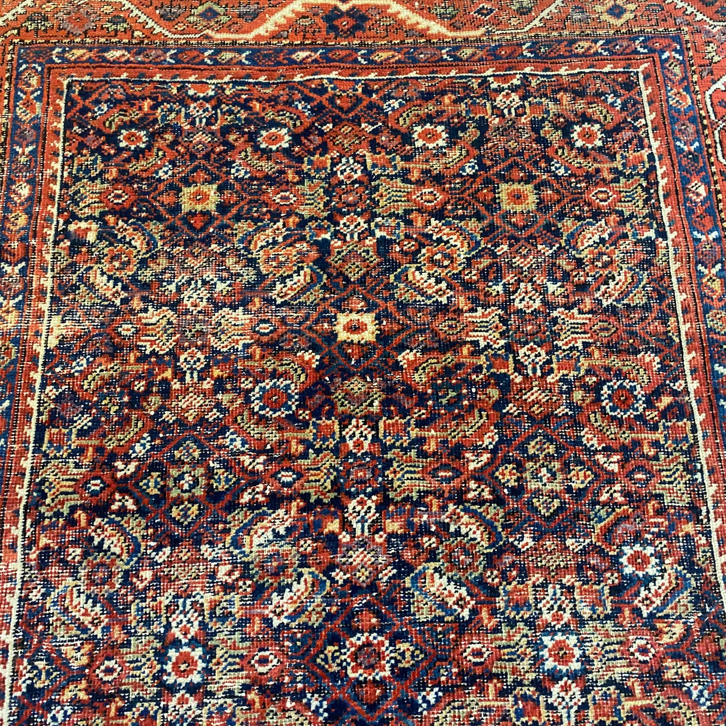 Vintage Rug, 4' 1 x 6' 8 Blue