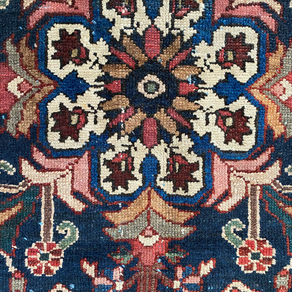Vintage Rug, 5' 2 x 6' 9 Red