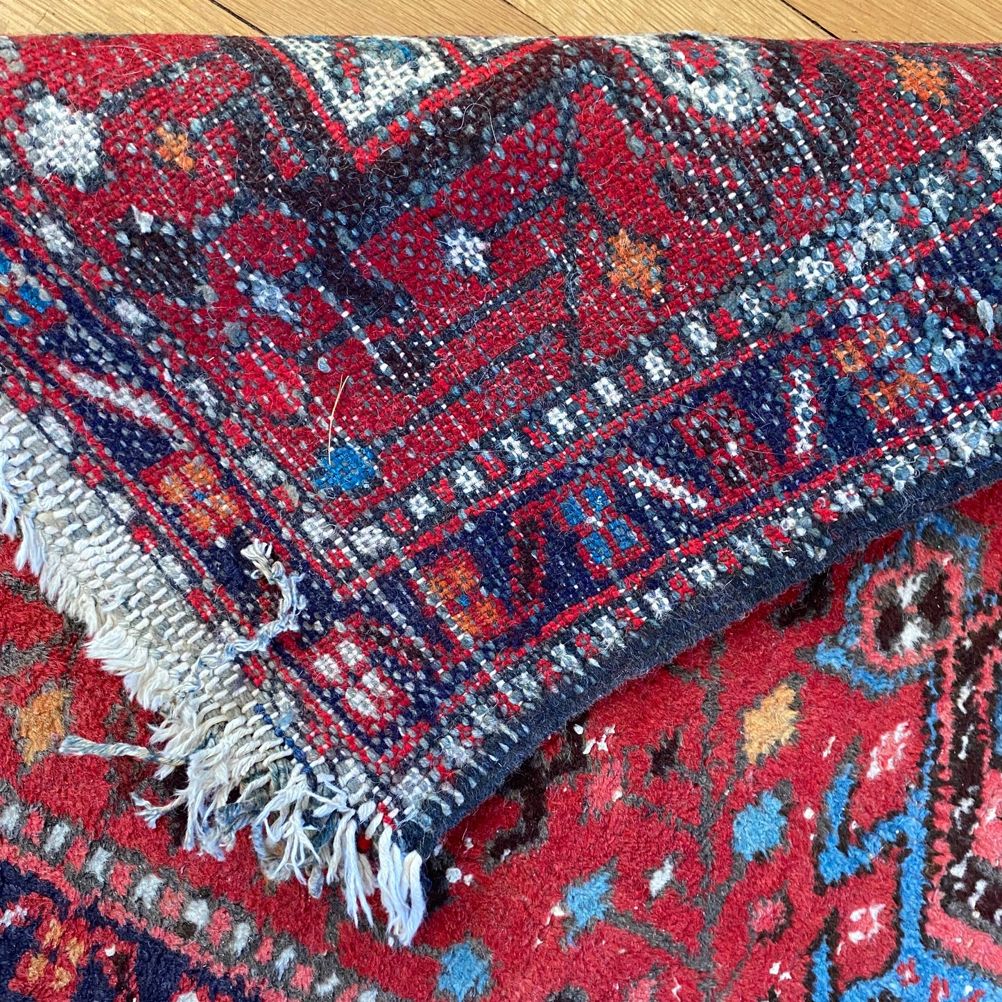 Vintage Rug, 2' 3 x 4' 2 Red