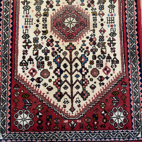 Vintage Rug, 2' 2 x 3' 6 Red