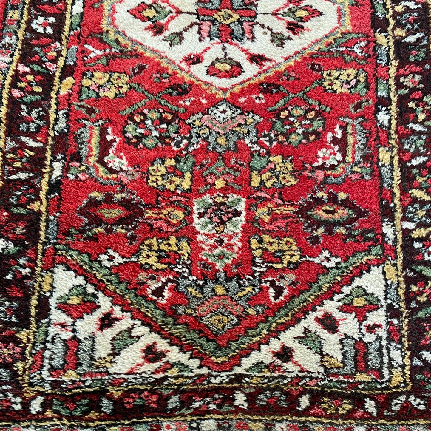 Vintage Rug, 2' 6 x 4' 3 Red