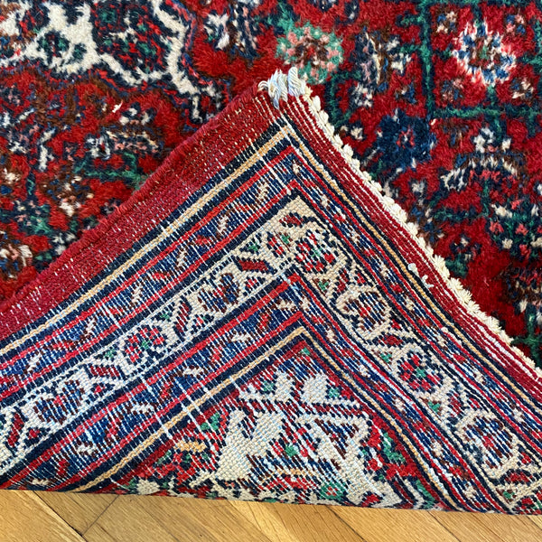 Vintage Rug, 3' 6 x 5' 3 Red
