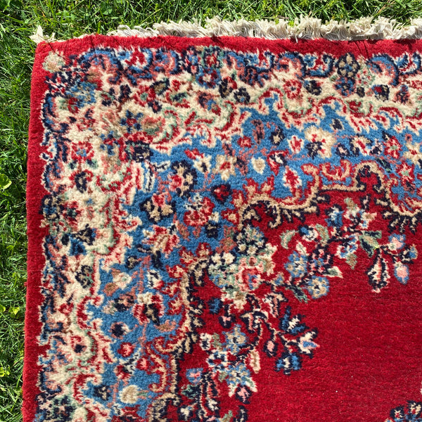 Vintage Rug, 5' 3 x 6' 2 Red