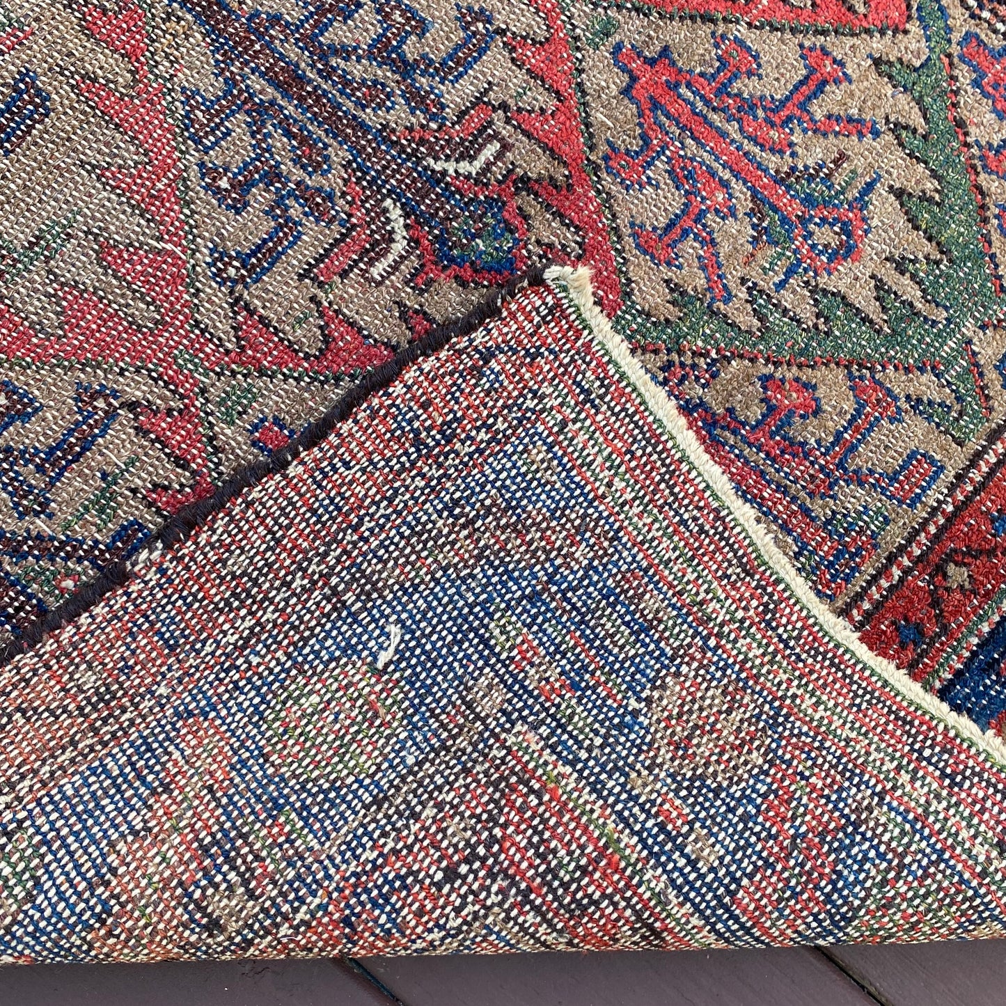 Vintage Rug, 3' 6 x 5' 8 Brown