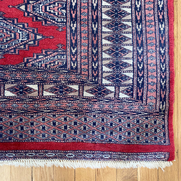 Vintage Rug, 3' 3 x 5' 1 Red