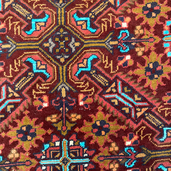 Vintage Rug, 2' 3 x 3' 11 Red