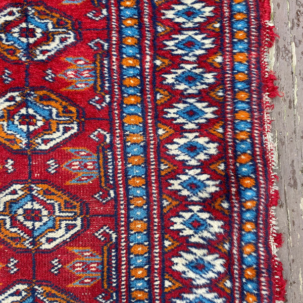 Vintage Rug, 2' 7 x 10' 2 Red