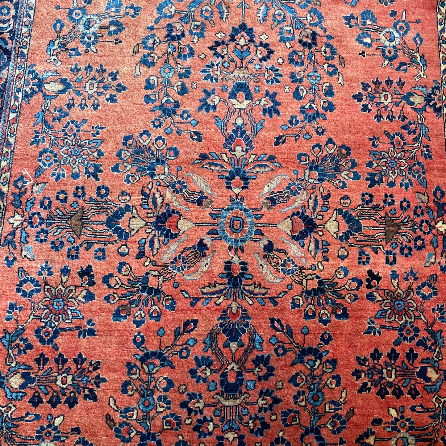 Vintage Rug, 3' 5 x 5' 2 Pink