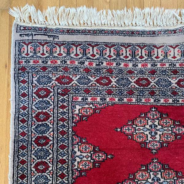 Vintage Rug, 3' 3 x 5' 3 Red