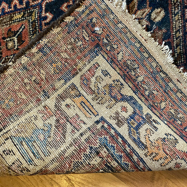 Vintage Rug, 3' 10 x 5' 11  Blue