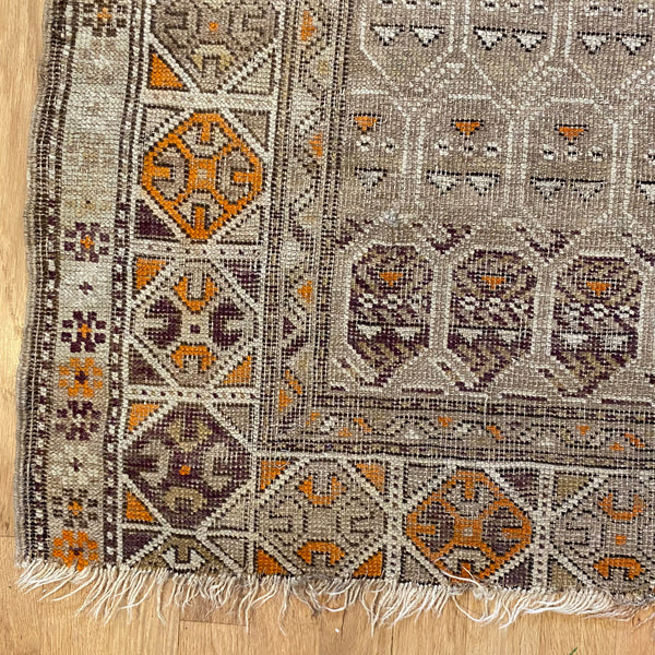 Antique Rug, 3' 10 x 5' 2 Beige