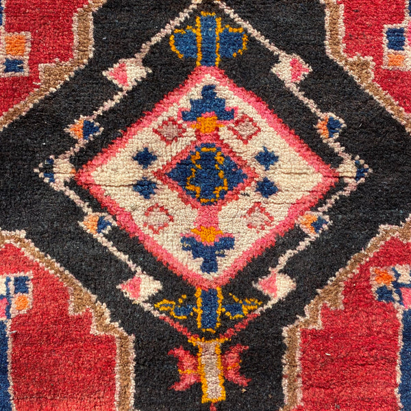 Vintage Rug, 5' x 8' 3 Red