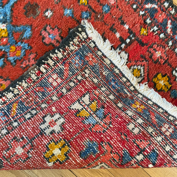 Vintage Rug, 2' 4 x 4' 1 Red