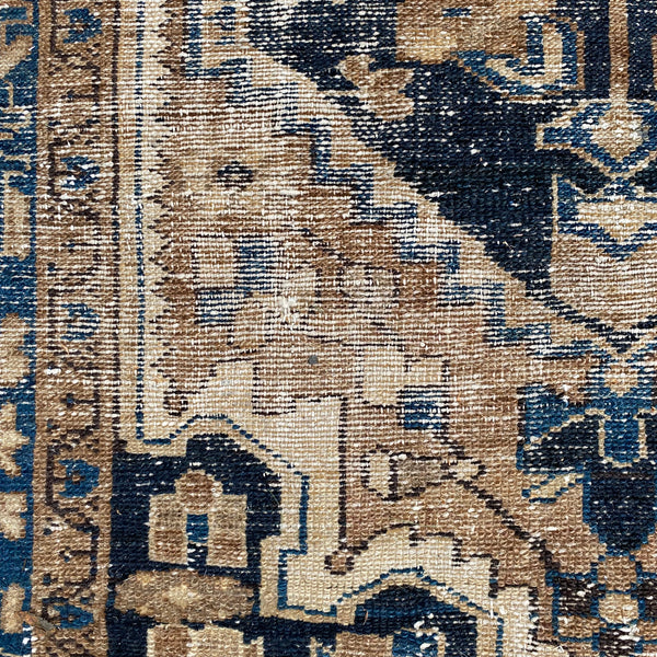 Vintage Rug, 4' 4 x 6' 8 Blue