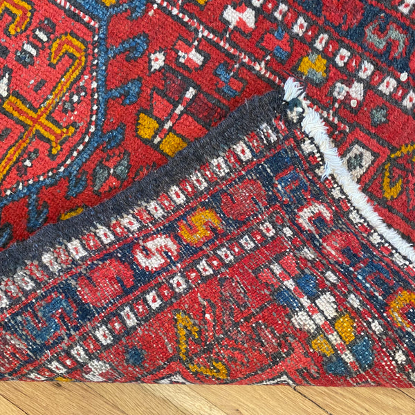 Vintage Rug, 2' 3 x 4' 2 Red