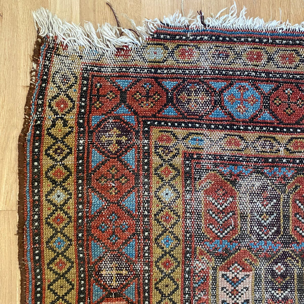 Vintage Rug, 3' 5 x 7' Brown