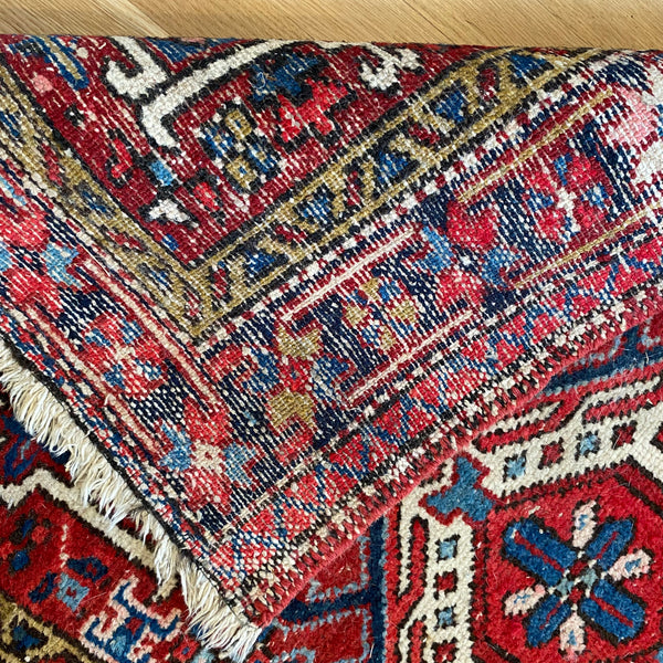 Vintage Rug, 3' x 4' 7 Red