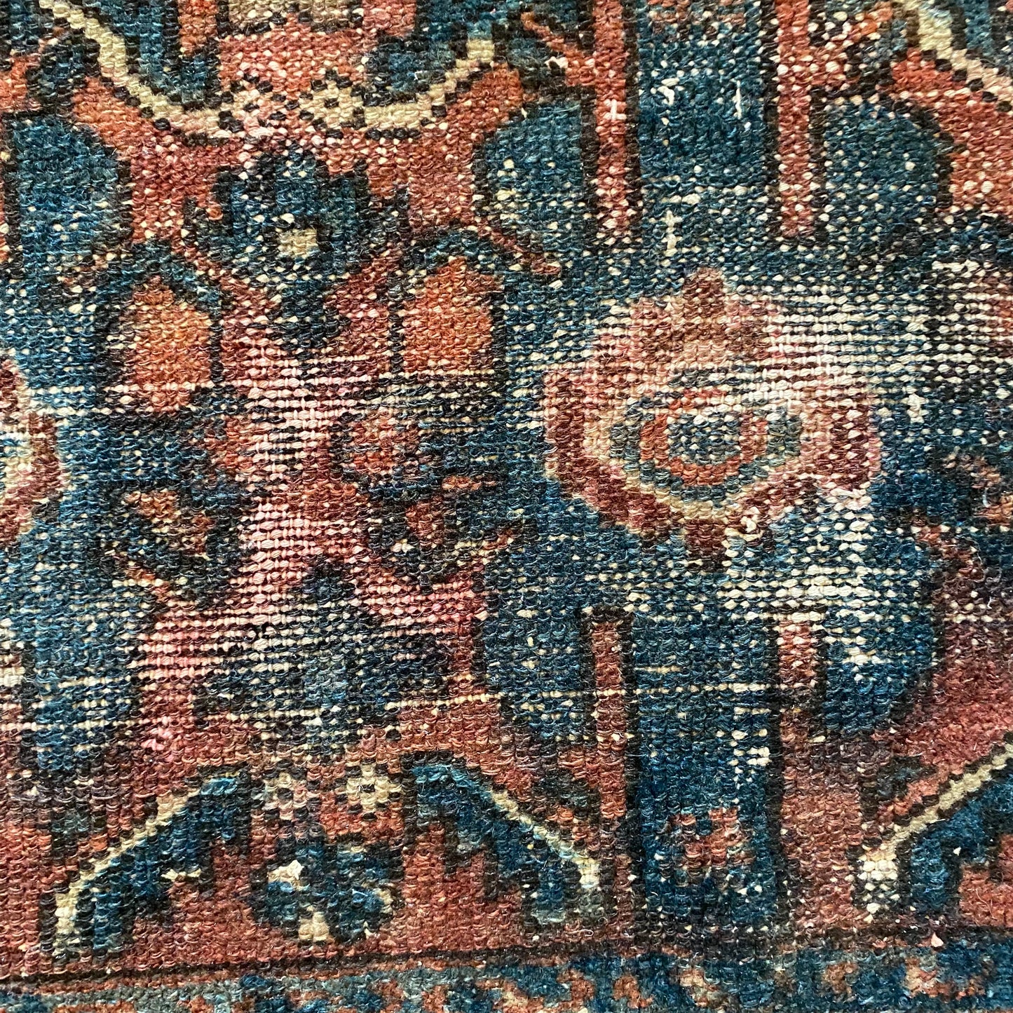 Vintage Rug, 3' 6 x 5' 11 Blue