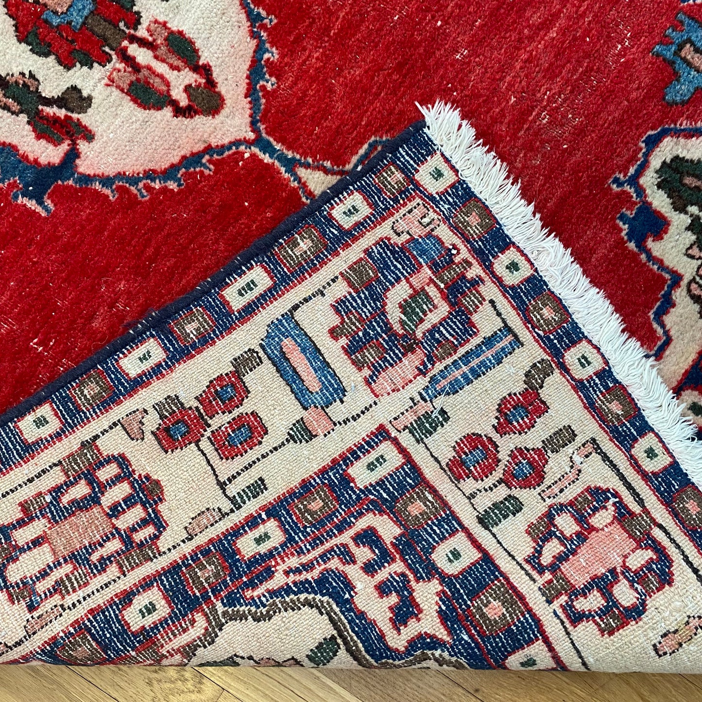 Vintage Rug, 4' 10 x 6' 11 Red