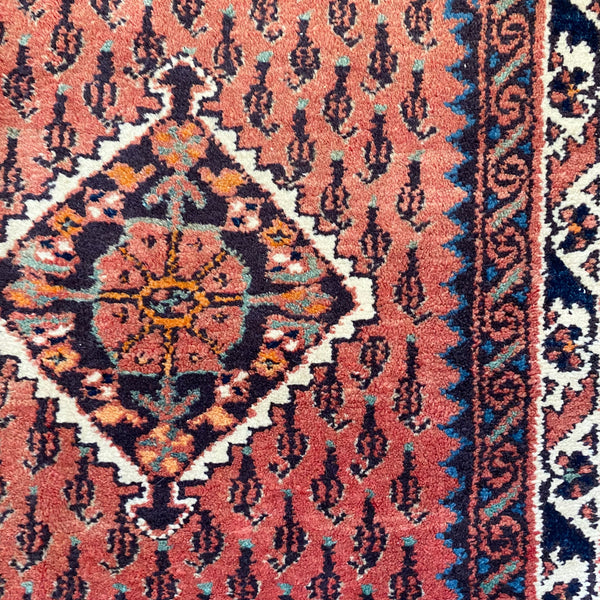 Vintage Rug, 2' 6 x 2' 11 Soft Red