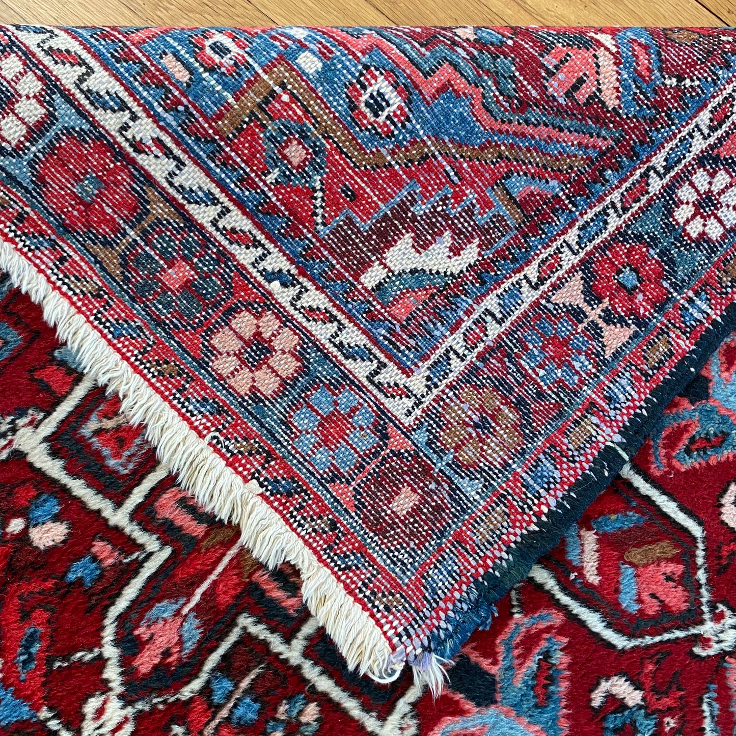 Vintage Rug, 3' 7 x 6' 3 Red