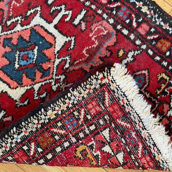 Vintage Rug, 1' 11 x 2' 11 Red