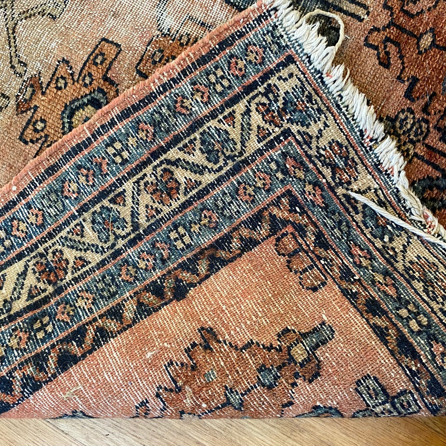 Vintage Rug, 3' 2 x 4' 11 Pink