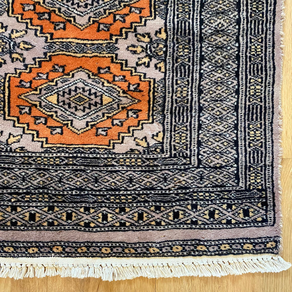 Vintage Rug, 2' 2 x 5' 10 Orange