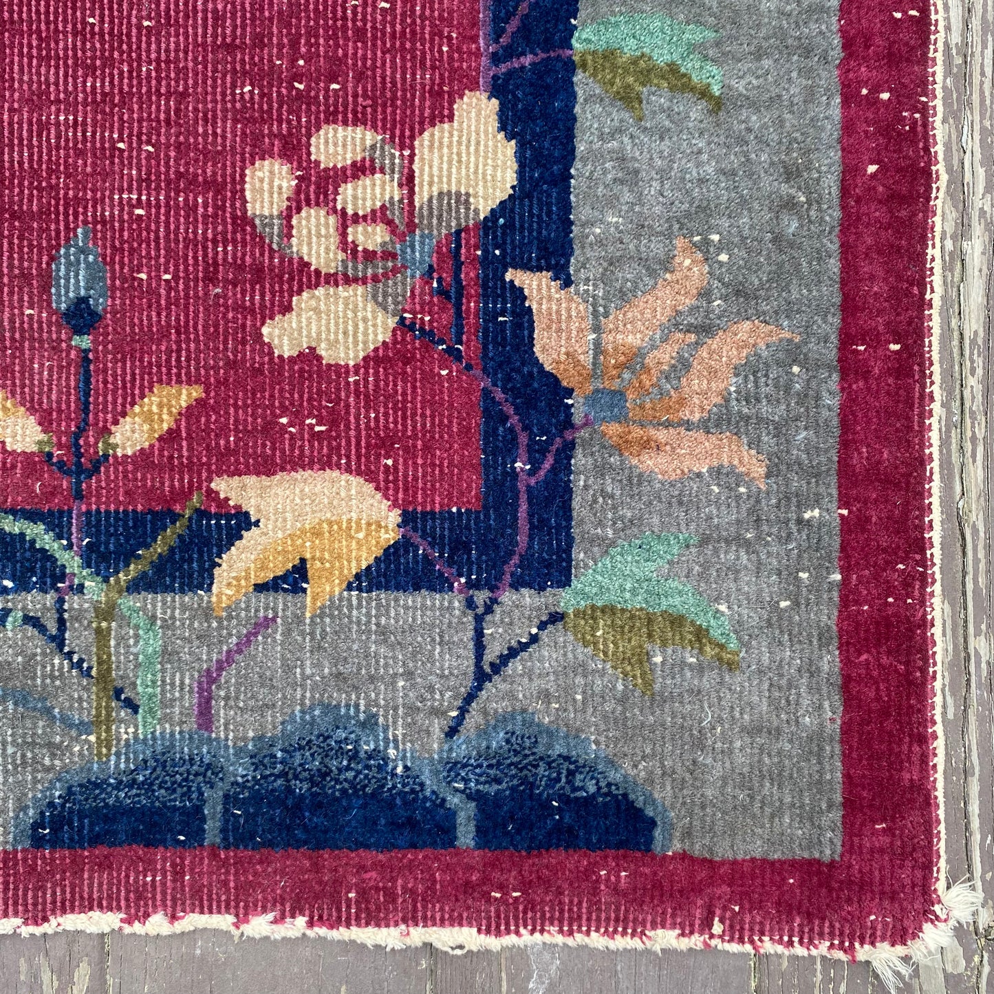 Vintage Rug, 2' 8 x 4' 11 Magenta