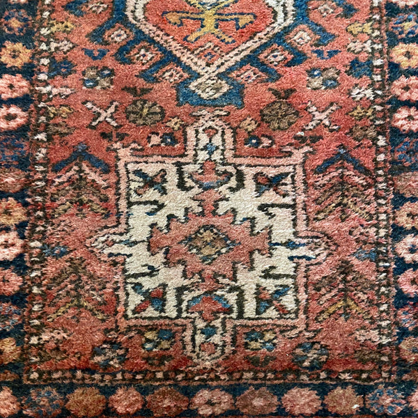 Vintage Rug, 2' 2 x 4' Red
